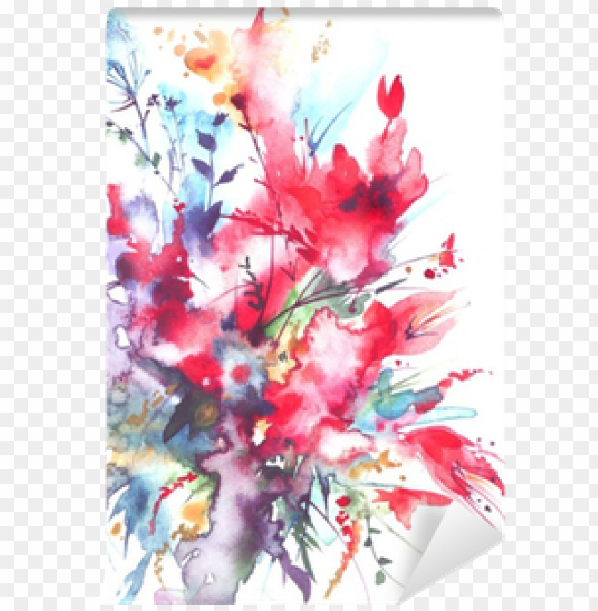 watercolor flower, floral frame, grunge, floral pattern, pattern, floral border, splatter