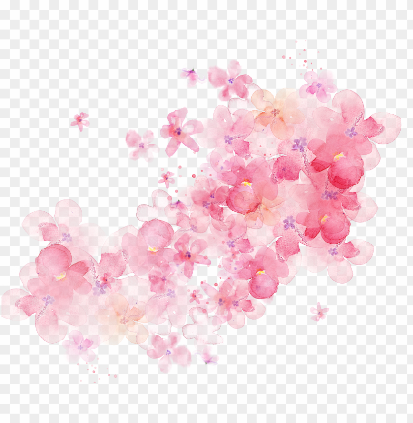 watercolor flower, beautiful, floral frame, blossom, rose, garden, floral pattern