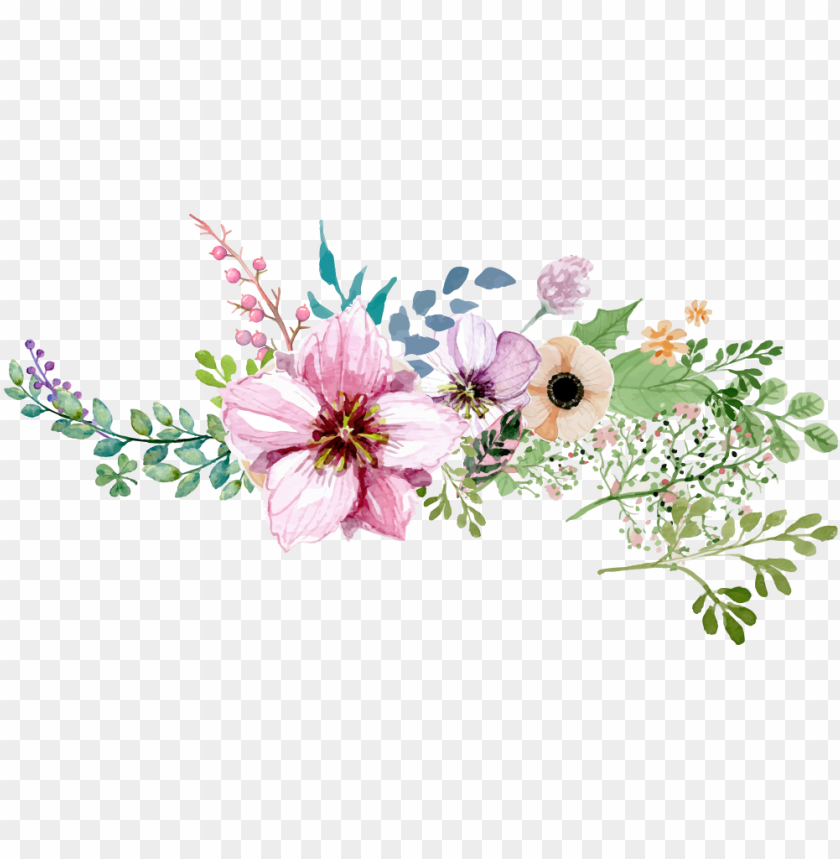 Free Free 103 Transparent Watercolor Flower Svg SVG PNG EPS DXF File