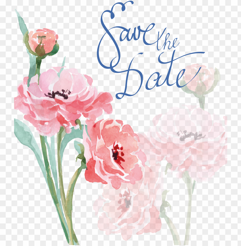 watercolor flower, illustration, card, draw, wedding invitation, sketch, template