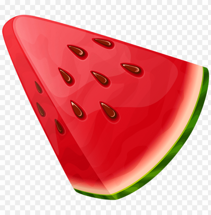 Anime girl with a big slice of watermelon Vector Image