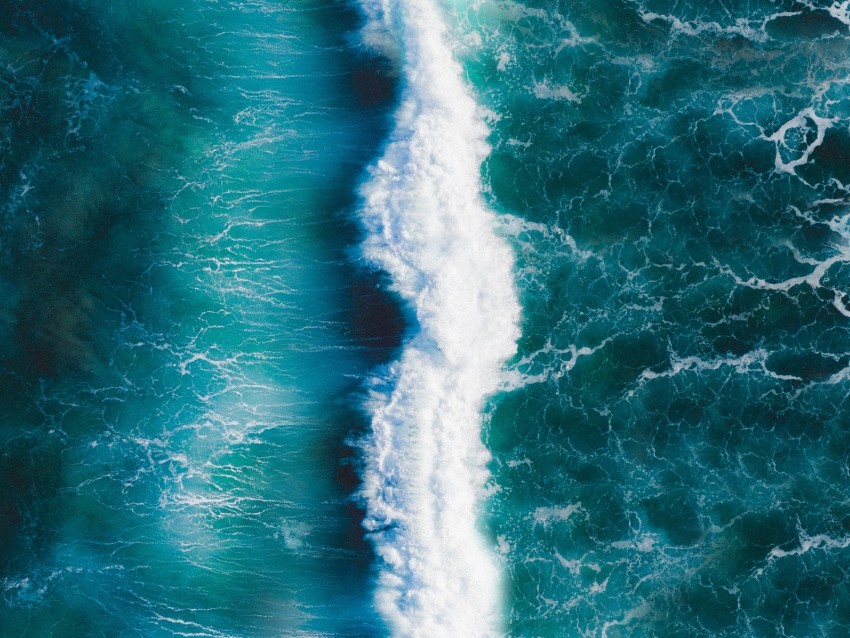 wave, surf, ocean, foam