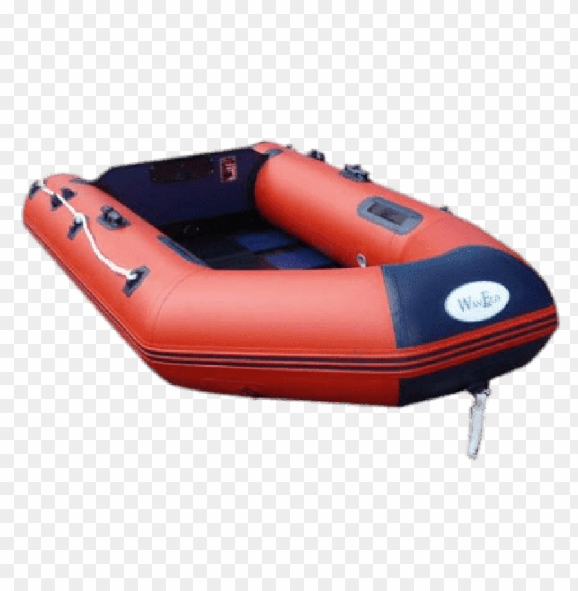 transport, dinghies, waveco orange and blue inflatable dinghy, 