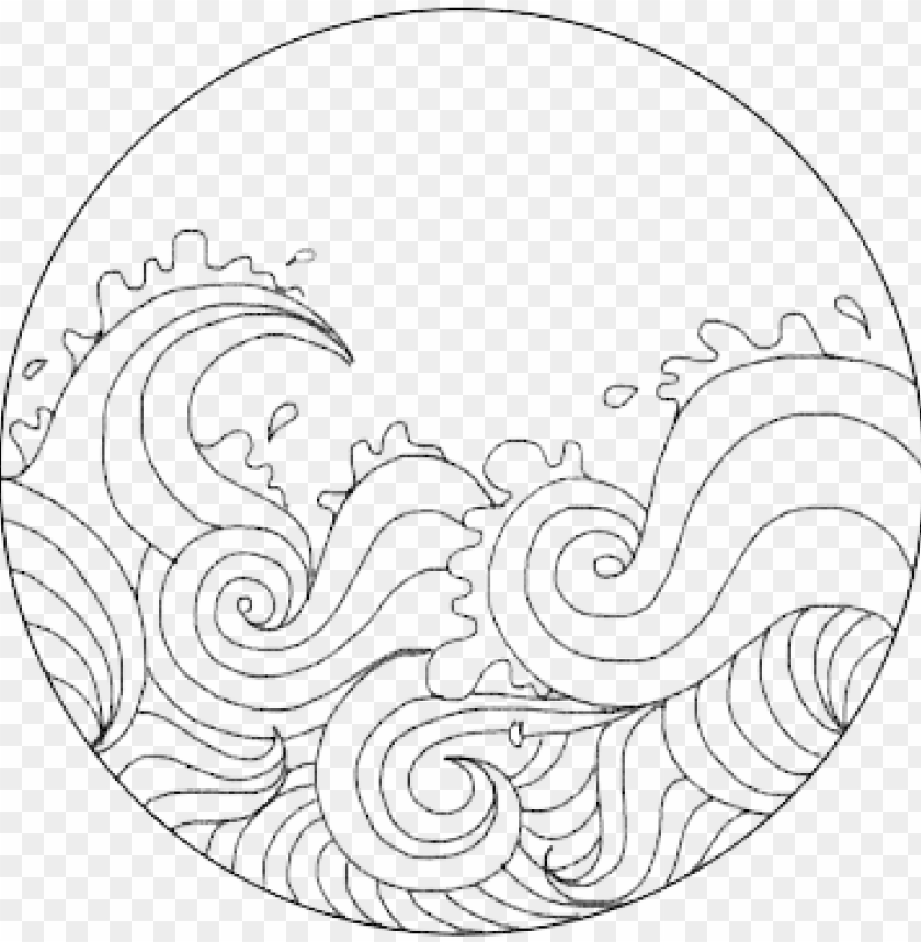 waves tumblr drawing PNG transparent with Clear Background ID 91079