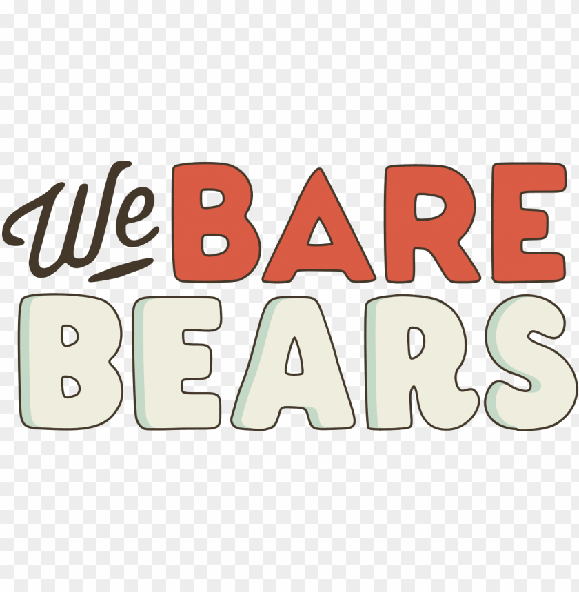 at the movies, cartoons, we bare bears, we bare bears logo, 