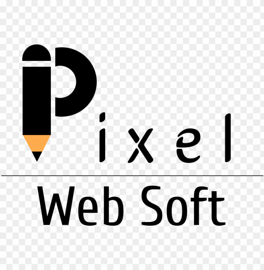 we designed a logo for company named pixel web soft web design pixel logo PNG transparent with Clear Background ID 309346