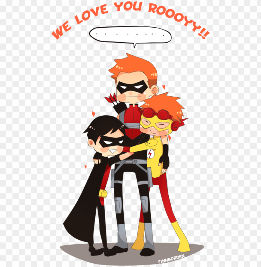 we looooveeee roy harper by finnborden roy wally and dick PNG transparent with Clear Background ID 431406