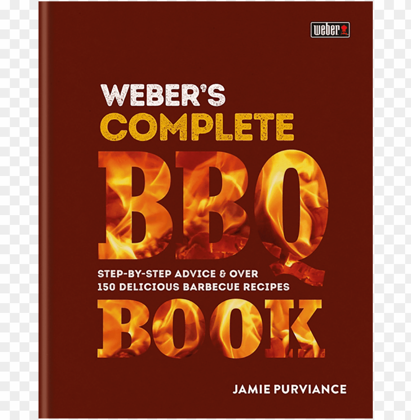 Weber's Complete Barbeque Book By Jamie Purviance PNG Image With Transparent Background