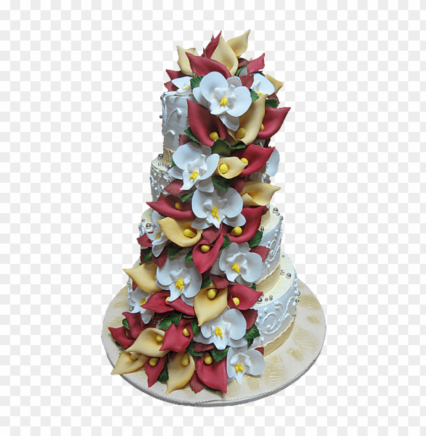 wedding cake PNG images with transparent backgrounds - Image ID 38057
