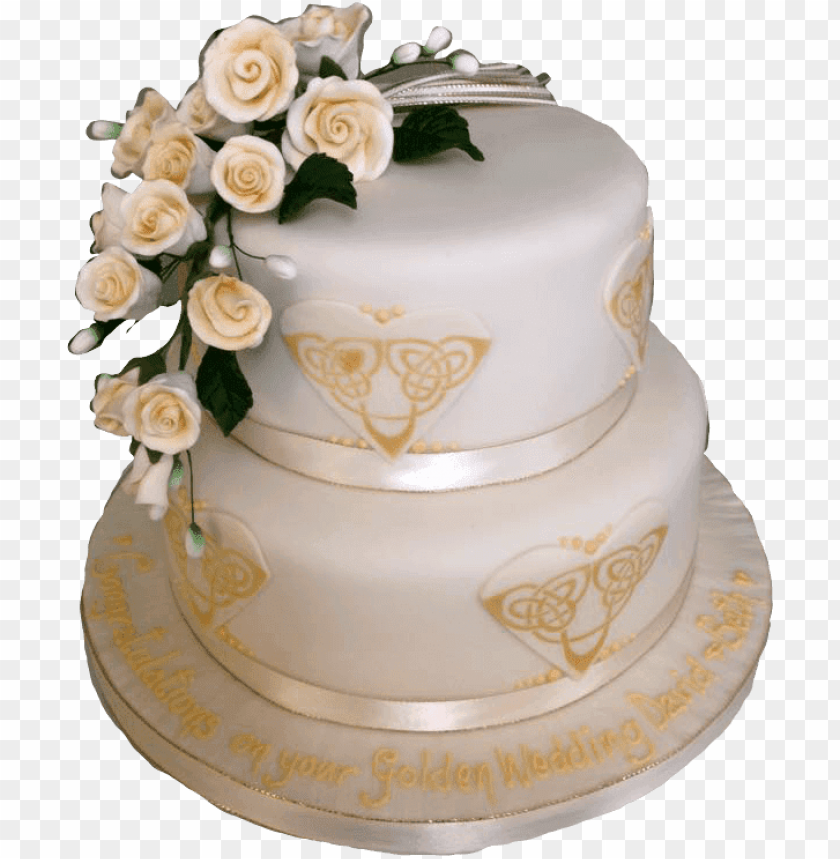 Beautiful Rose 3 Tier Wedding Cake Online | YummyCake
