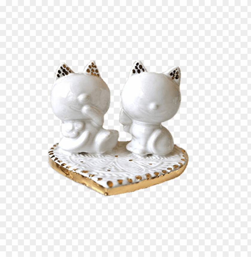 wedding cake topper cat figurines PNG transparent with Clear Background ID 162520