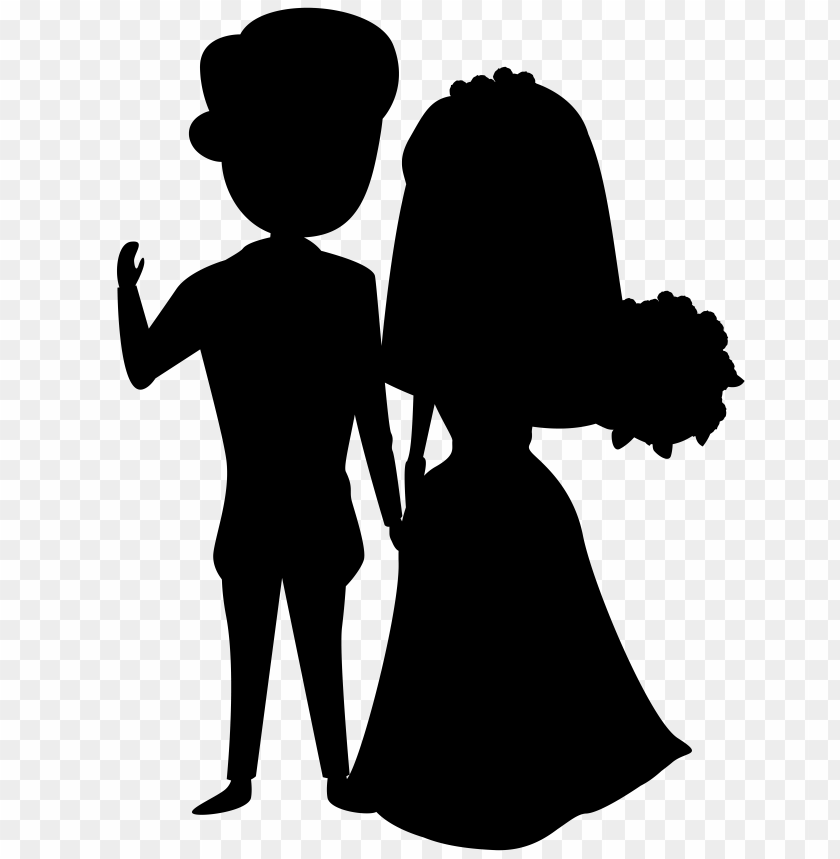 couple, silhouette, wedding