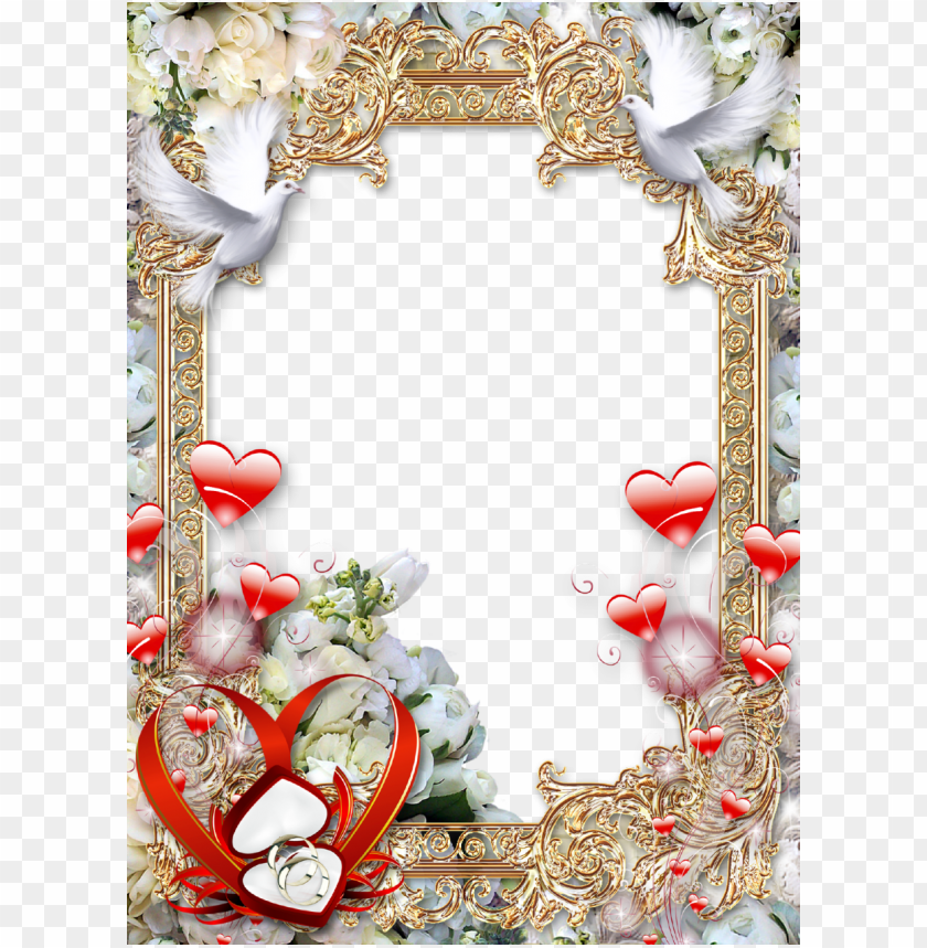 golden frame, wedding frame, victorian frame, text frame, floral frame, snow frame