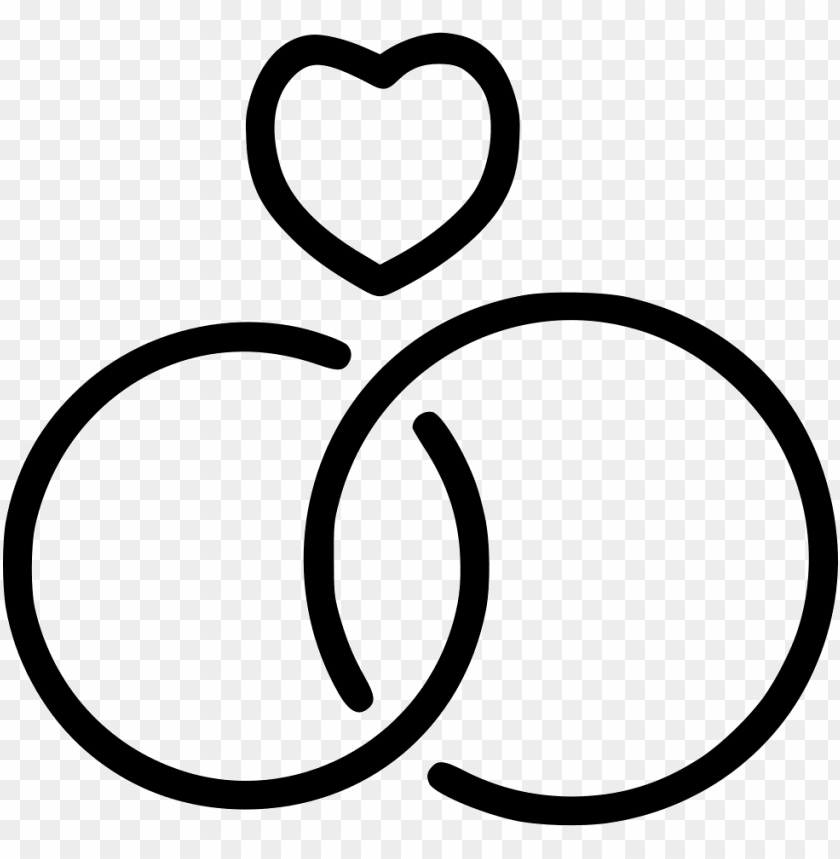 wedding rings love heart wedding icon PNG transparent with Clear Background ID 283455