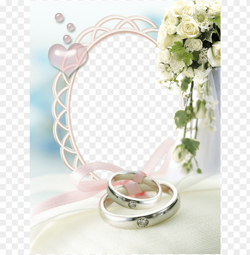 wedding transparent photo frame background best stock photos | TOPpng