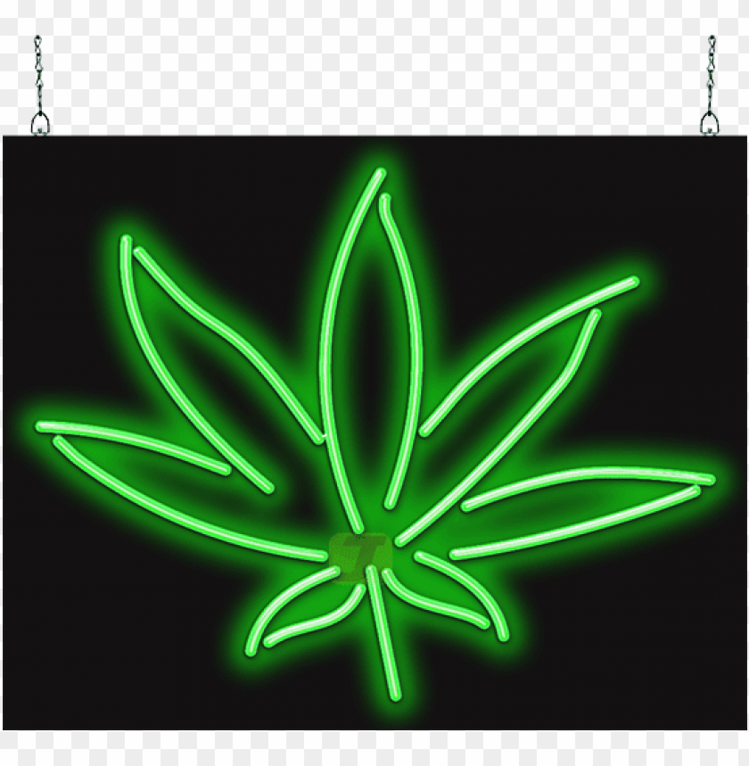 Weed Neon Sign Png Image With Transparent Background Toppng - roblox weed leaf shirt