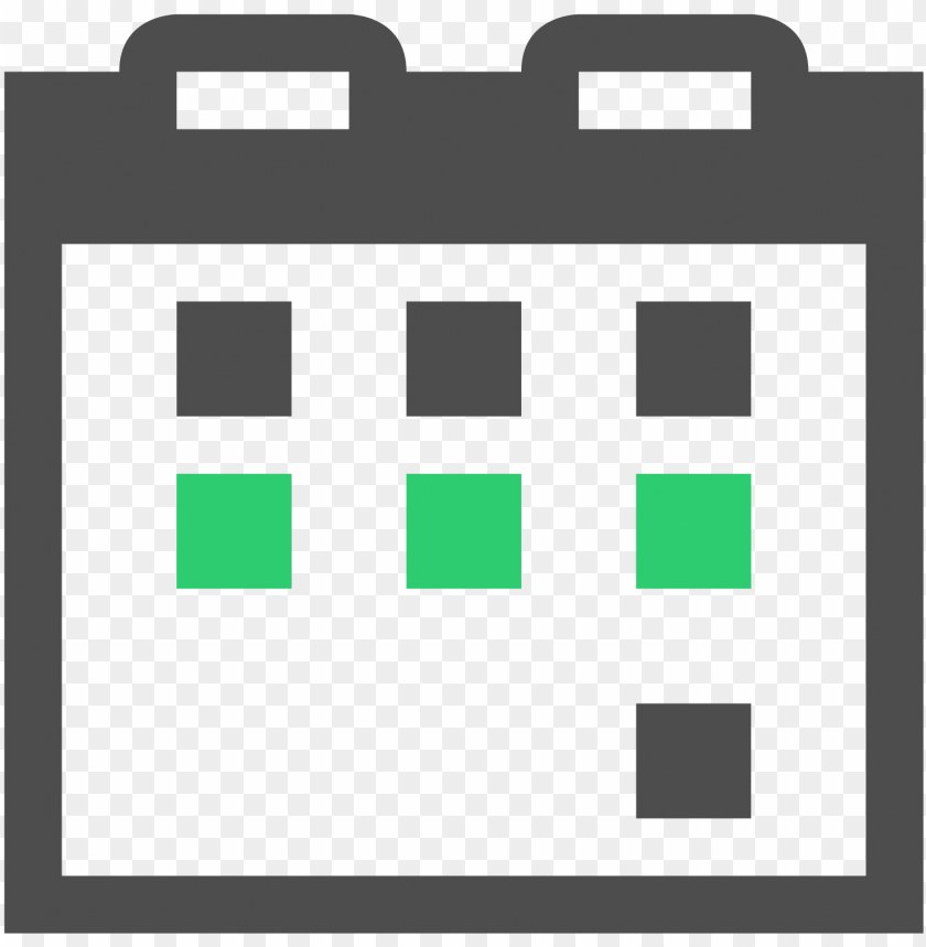 Weekly Calendar Icon Freeonlinewebfonts - Calendar Icon Svg Png - Free PNG Images