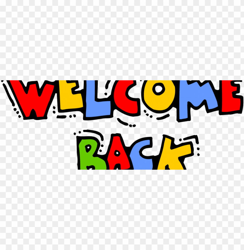 welcome back clipart