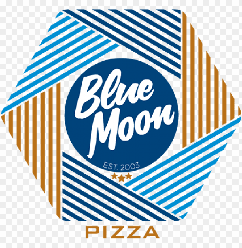Welcome To Blue Moon Pizza - Blue Moon Restaurant Logo PNG Image With Transparent Background