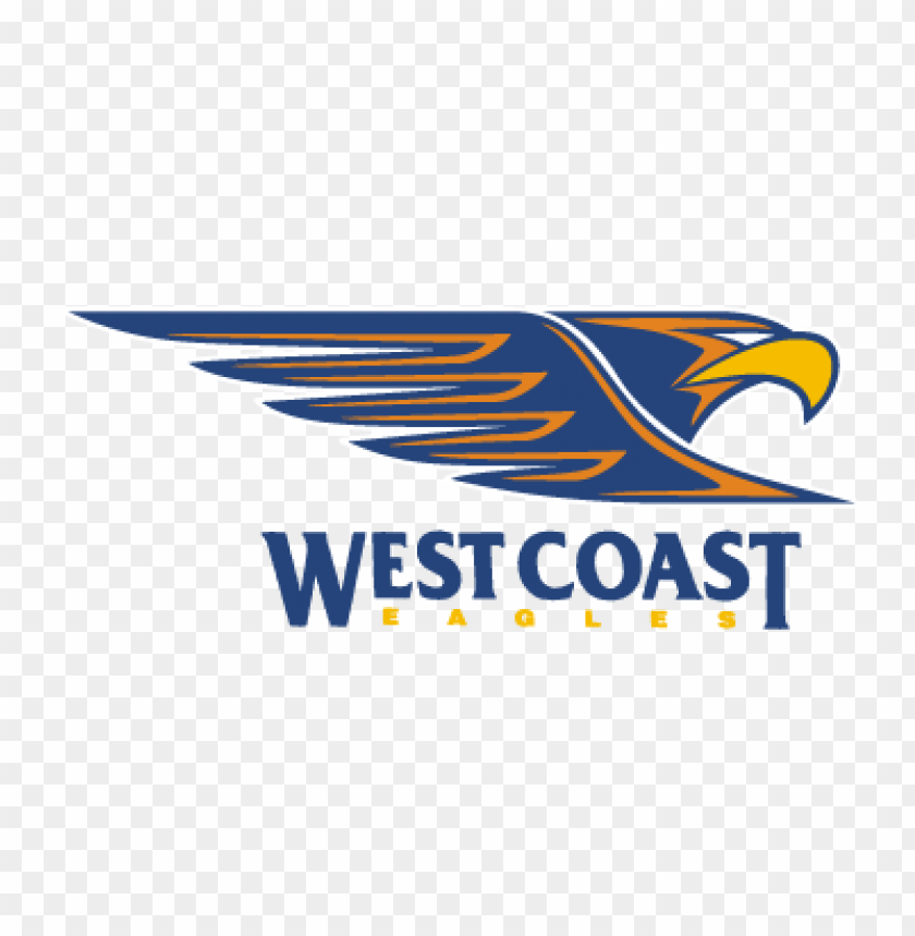  west coast eagles vector logo free download - 463073