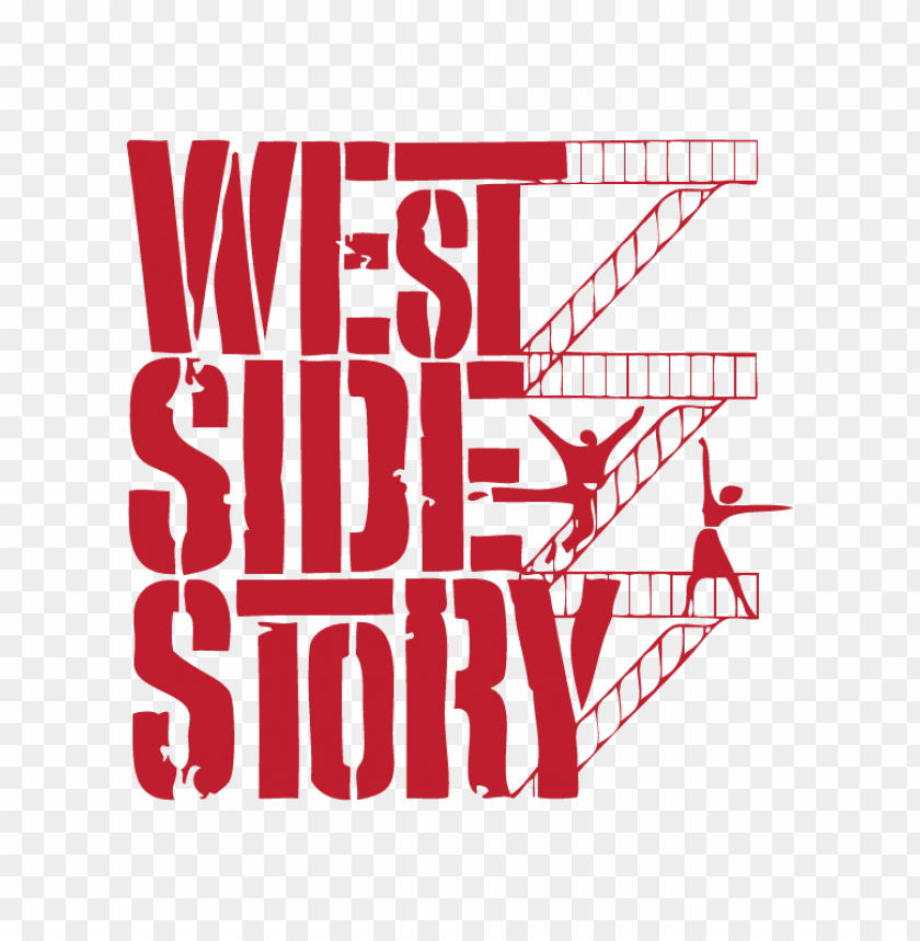 miscellaneous, shows, west side story logo red, 