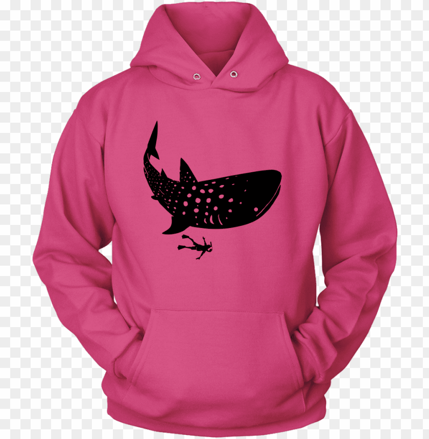Whale Shark Diving Unisex Unisex Hoodie Shirt Png Image With - ghost shark hoodie roblox