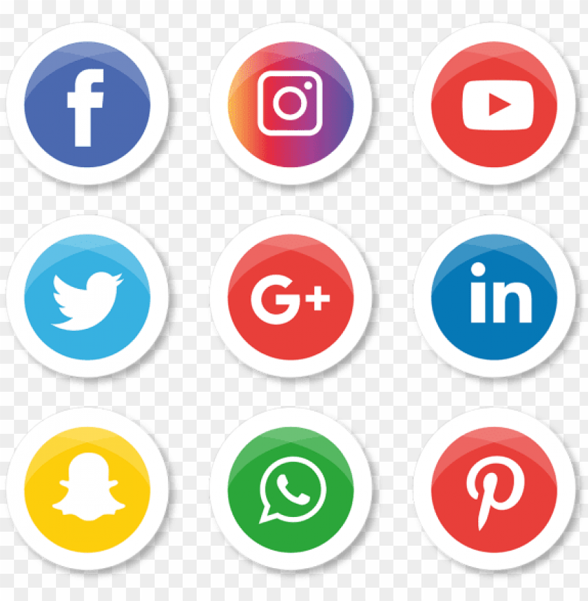 Whatsapp Facebook Instagram Logo PNG Transparent Background