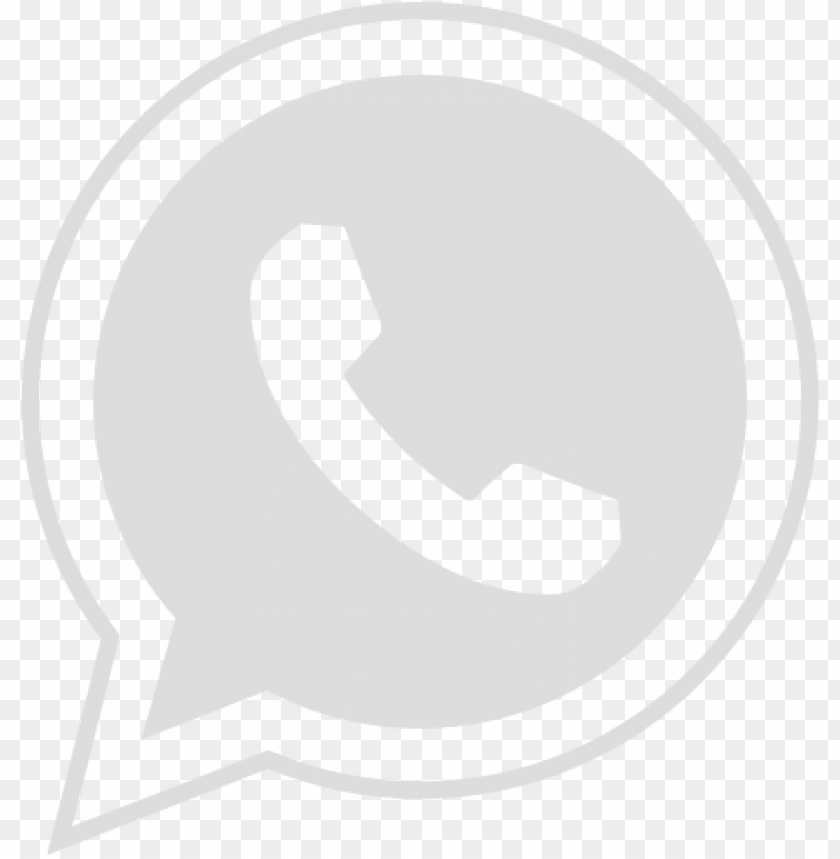 whatsapp png branco - png whatsapp logo circle PNG image with transparent  background | TOPpng