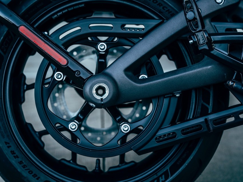 wheel, motorcycle, bike, black, side view