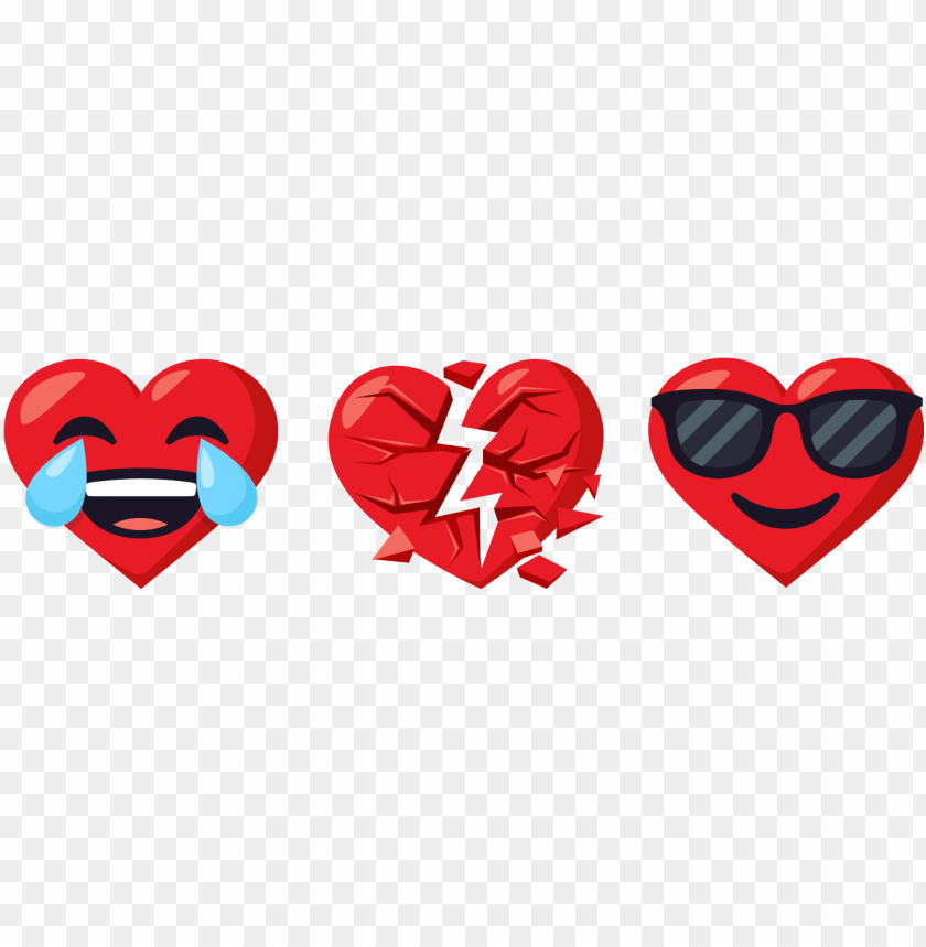 Whether Sending Tears Of Joy, A Broken Heart, Or Keeping - Emoji Of Heart Broken In PNG Image With Transparent Background