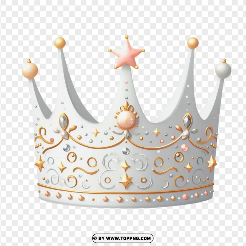 Crown ,Jewelry,White,Crown ,