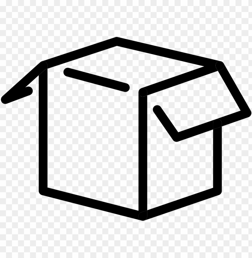 white box box icon white png - Free PNG Images ID 126307