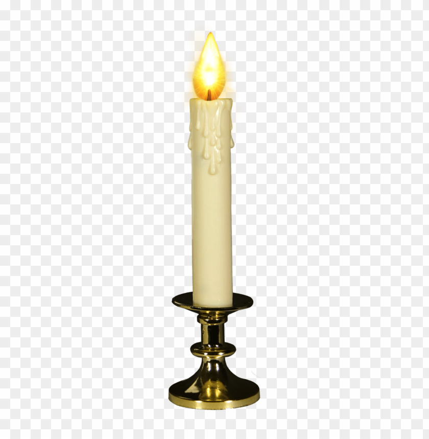 Transparent Background PNG of white candles - Image ID 17610