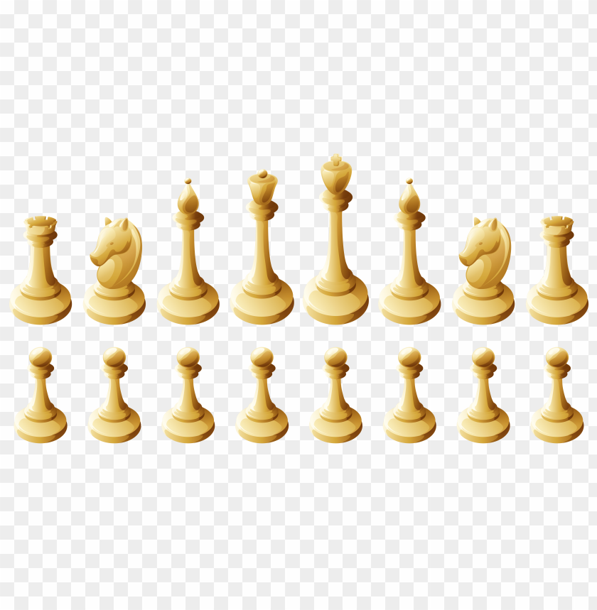 chess, pieces, white