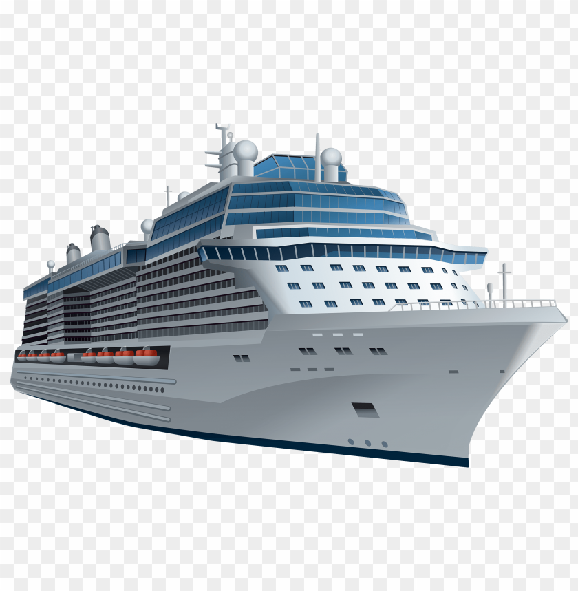cruise, ship, white