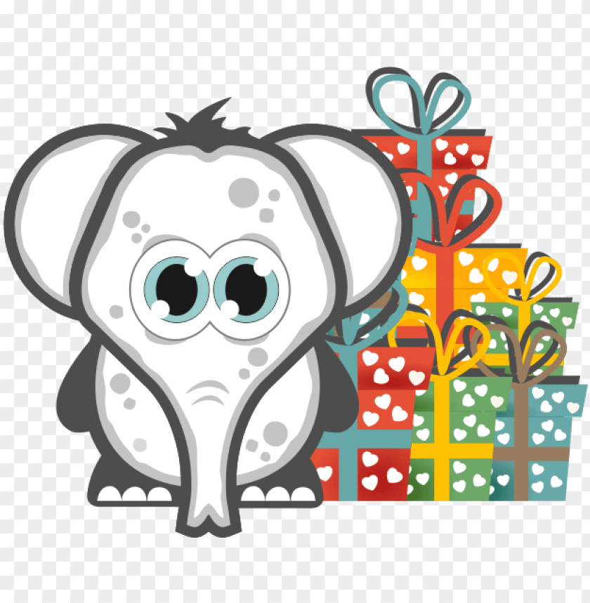 white elephant gift exchange PNG transparent with Clear Background ID 92976