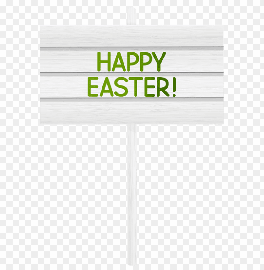white happy easter sign png images background -  image ID is 50859