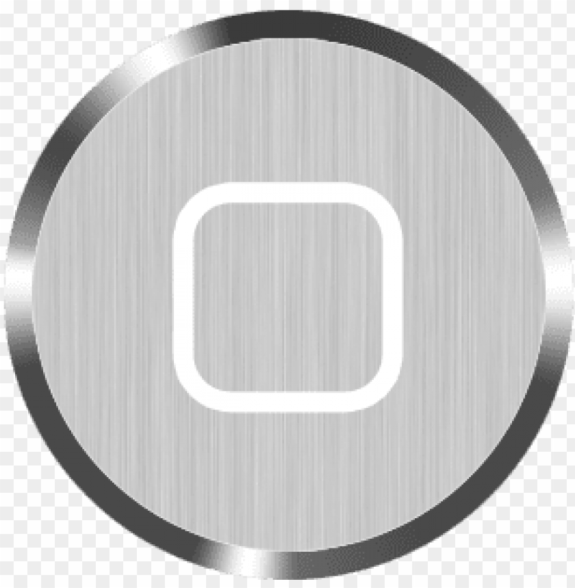 white home button icon - home button iphone icon png - Free PNG Images@toppng.com