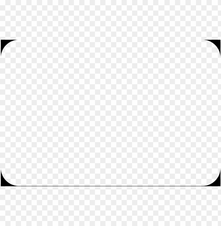 white rounded rectangle png download - round edges PNG image with transparent background@toppng.com