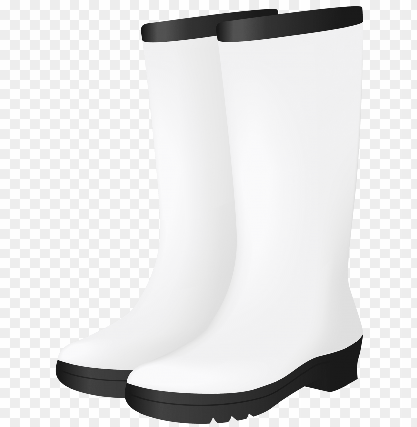 White Rubber Boots Clipart Png Photo - 33541 | TOPpng