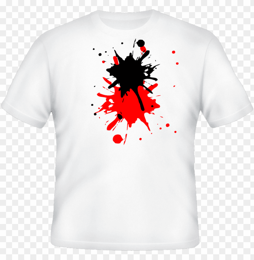 White Shirt Splat Png Image With Transparent Background Toppng - transparent nike t shirt w blue slime roblox