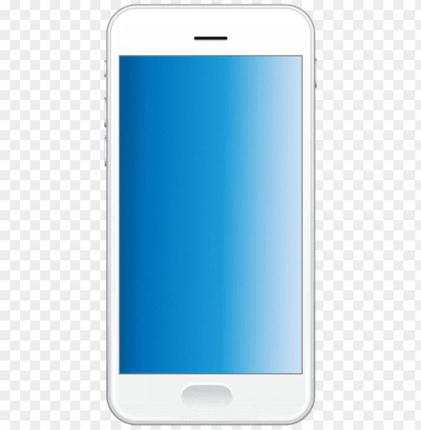 white smartphone png