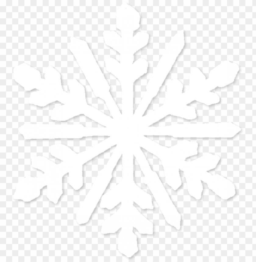 white snowflake clipart clear background
