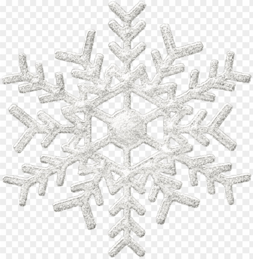 White Snowflake Transparent PNG Image With Transparent Background | TOPpng