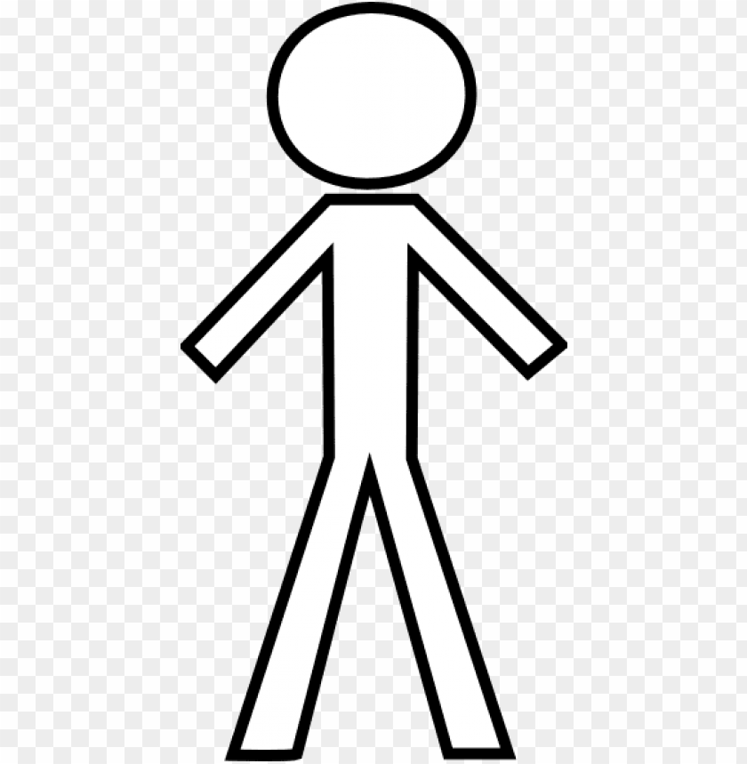 Drawing Stickman Happy - White Stick Figure PNG Transparent With Clear  Background ID 278936 png - Free PNG Images