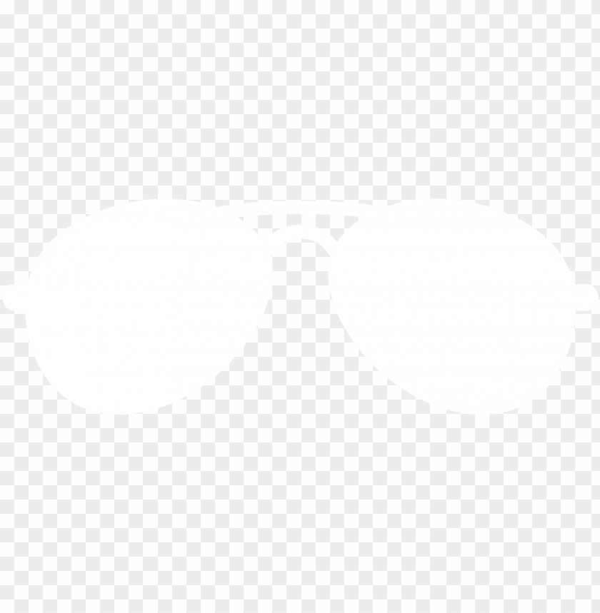 White Sunglass PNG Image With Transparent Background