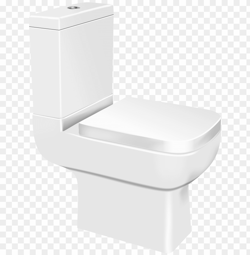 toilet, white