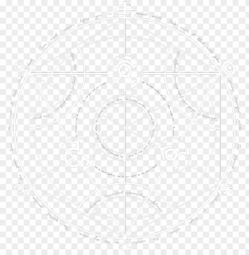 free PNG white transparent transmutation circle - fullmetal alchemist magic circle PNG image with transparent background PNG images transparent