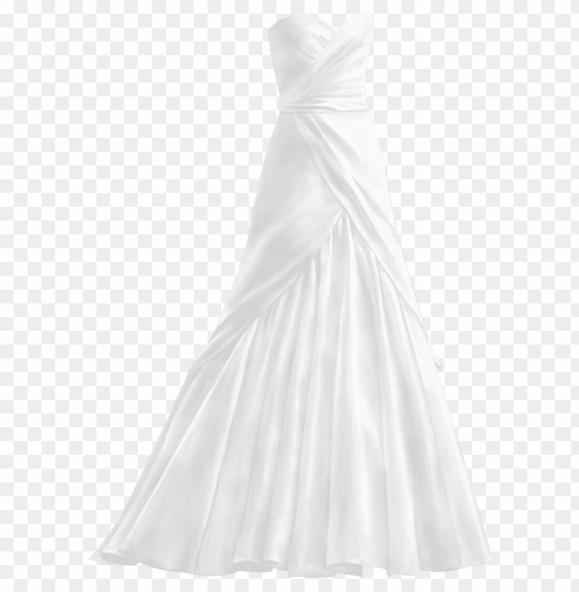 art, clip, dress, wedding, white