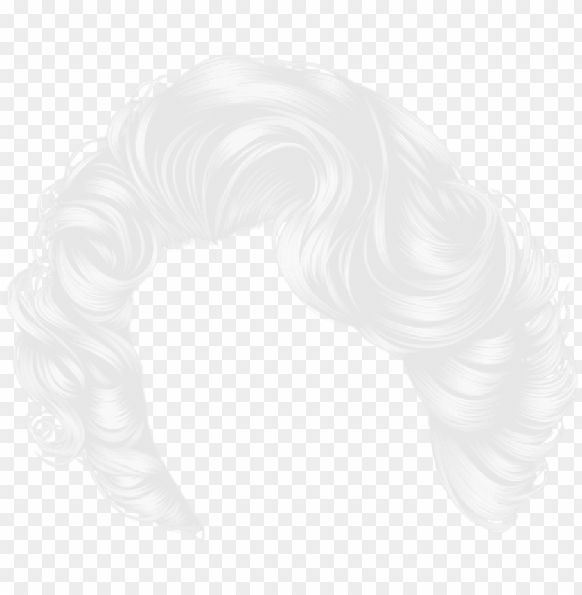 white wig png - wig long hair transparent background PNG image with transparent background@toppng.com